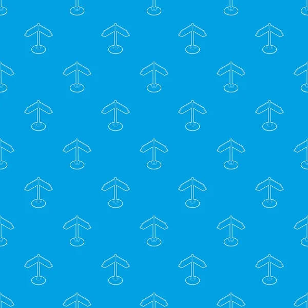 Yön işareti desen vektör kesintisiz mavi