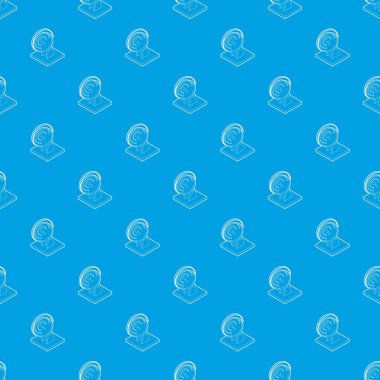 Uydu çanağı desen vektör kesintisiz mavi