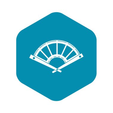 Fan simge, basit tarzı