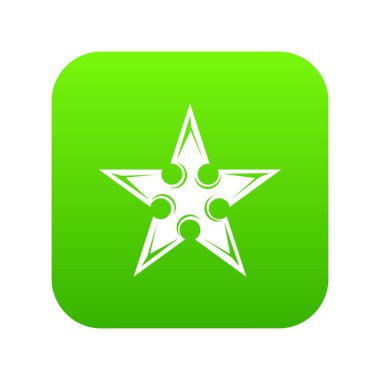 Şekil yıldız simgesi, basit tarzı