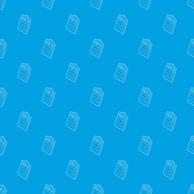 Liste desen yapılmış Pano vektör kesintisiz mavi