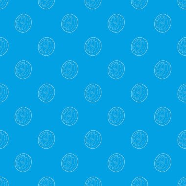 Pusula desen vektör kesintisiz mavi