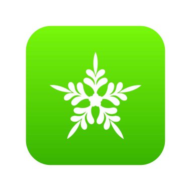 Beş yıldız simgesi, basit tarzı işaret