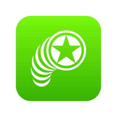 Daire simgesi, basit tarzı yıldız