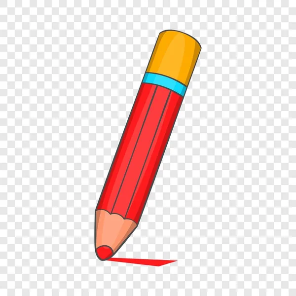 Ikona ołówka, styl kreskówki — Wektor stockowy