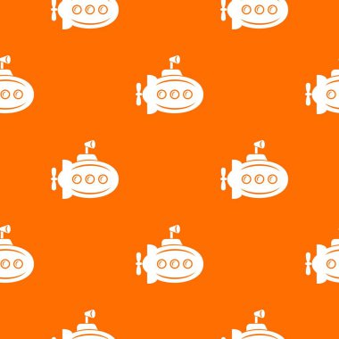 Bathyscaphe boynuz desen vektör portakal ile