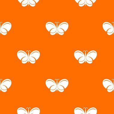 Kelebek tasarlamak turuncu vektör