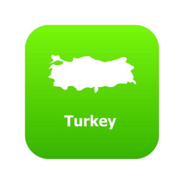 Türkiye'de harita simgesi, basit tarzı