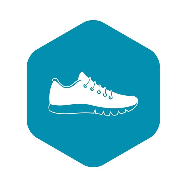 Icono de zapatillas, estilo simple — Vector de stock