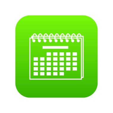 Yıl takvim simgesini, basit tarzı