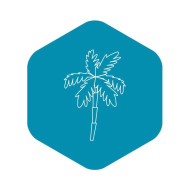 Avuç içi simgesi, dış hat biçimi