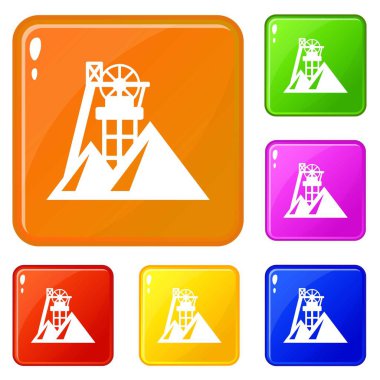 Benim simgeler kümesi vektör rengim