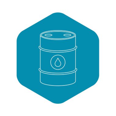 Yağ varili simgesi, taslak biçimi