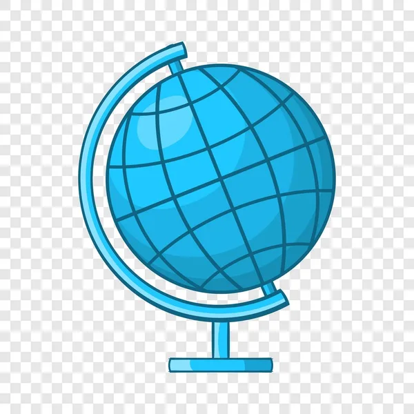 Globus-Ikone im Cartoon-Stil — Stockvektor