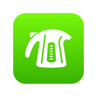 Plastik su ısıtıcısı simgesi, basit tarzı