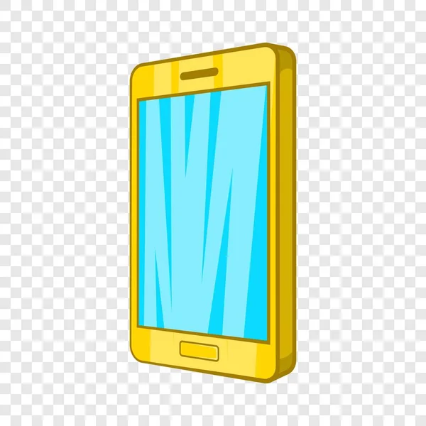 Icona smartphone in stile cartone animato — Vettoriale Stock