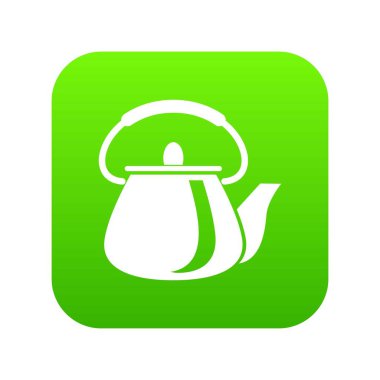 Yerli çaydanlık simgesi, basit tarzı