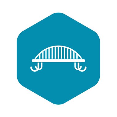 Tezgah basit tarzı sırt simgesiyle