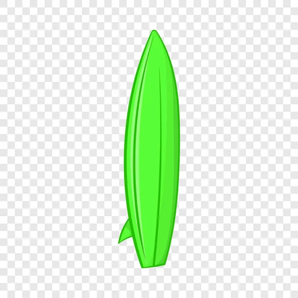 Surfboard ikona, kreslený styl — Stockový vektor
