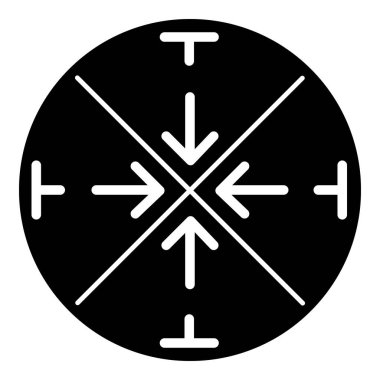 Dairesel artı simgesi, basit tarzı