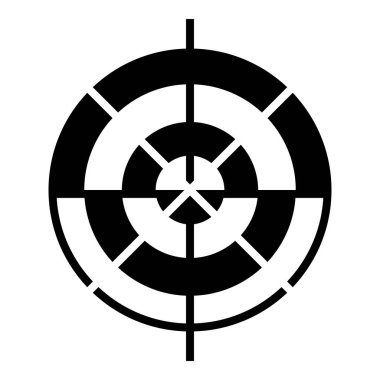 Hedef türü simgesi, basit tarzı