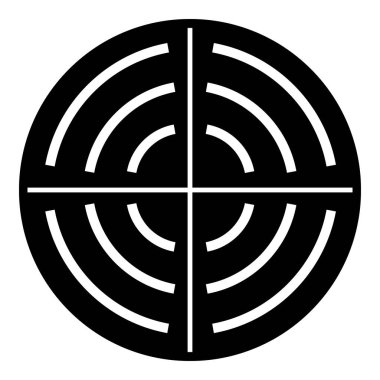 Optik AIM simgesini, basit tarzı