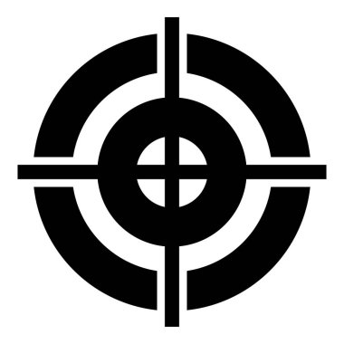 Spor hedef simgesini, basit tarzı