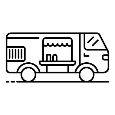 Şeker araç simgesini, anahat stili