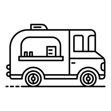 Tatlı sokak araç simgesini, anahat stili