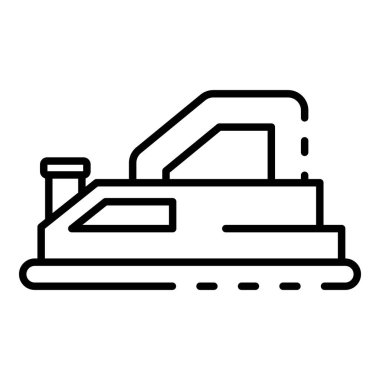 Marangoz düzlemi simgesi, taslak biçimi