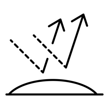 Vücut güneş ışınları simgesi, anahat stilini yansıtacak