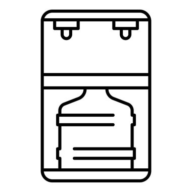 Su soğutucu simgesi, taslak biçimi