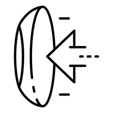 Kontak lens simgesi, taslak biçimi