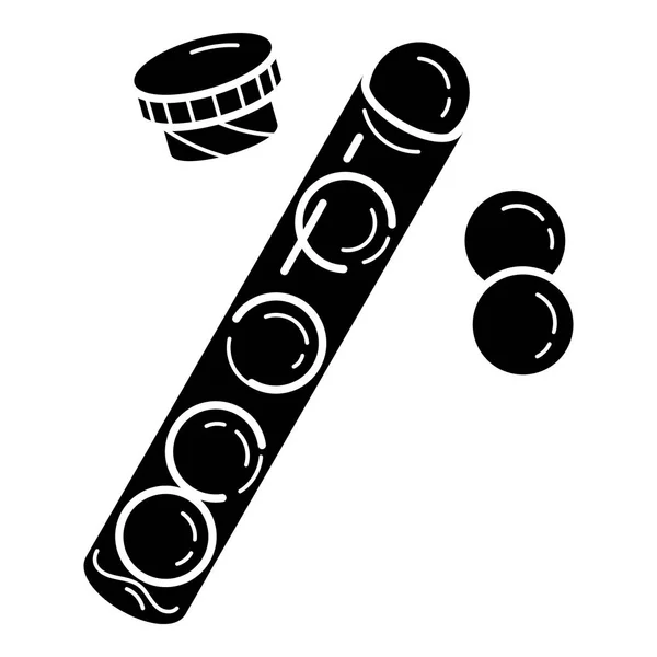 Icona della gomma da masticare, stile semplice — Vettoriale Stock