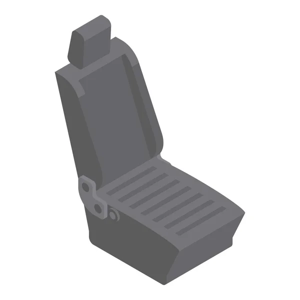 Pictogram van de autostoel, isometrische stijl — Stockvector