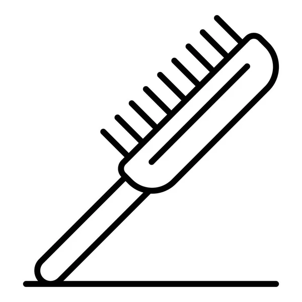 Icono de cepillo para mascotas, estilo de esquema — Vector de stock