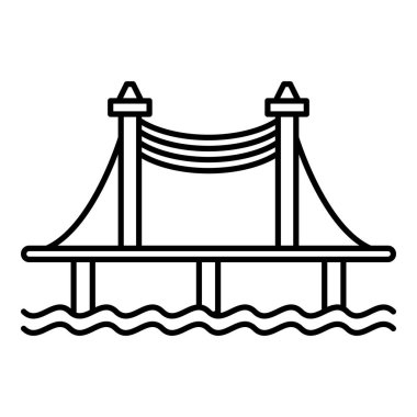 Autobahn bridge simgesini, anahat stili