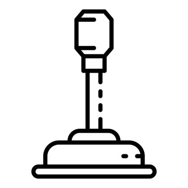 Manuel şanzıman simgesi, anahat stili