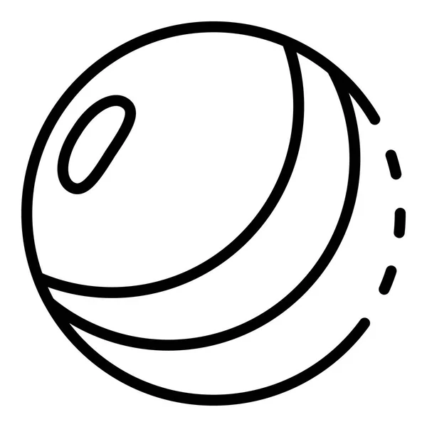 Icono de bola de niño, estilo de contorno — Vector de stock