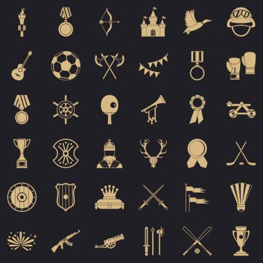 Simgeler kümesi, basit tarzı kazanan