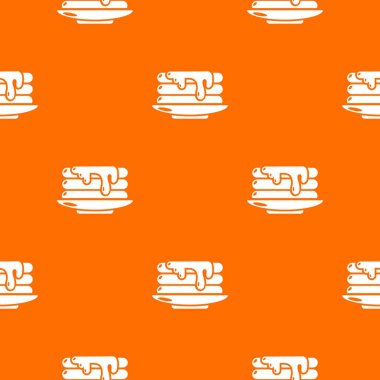 Krep tasarlamak turuncu vektör