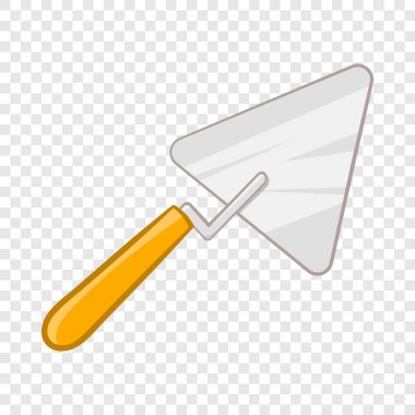 Trowel simgesi, çizgi film stili