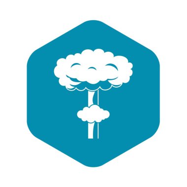 Nükleer patlama simgesi, basit tarzı