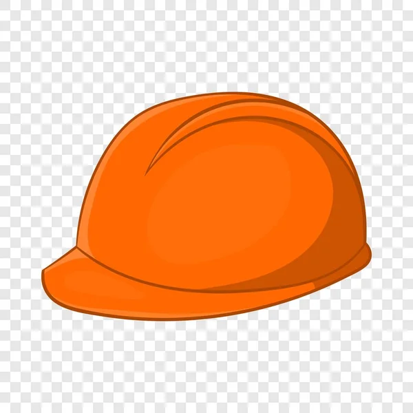 Икона строительного шлема, стиль мультфильма — стоковый вектор