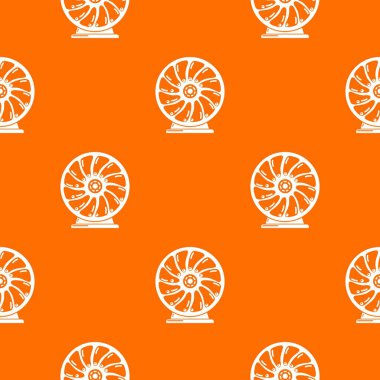 Perpetuum mobile desen vektör turuncu