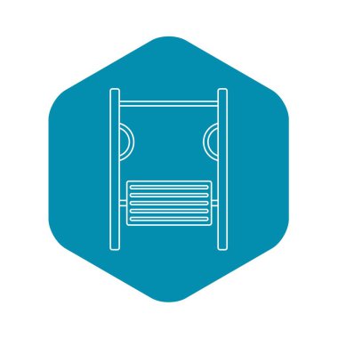 Bahçesi Simülatörü simgesi, anahat stili