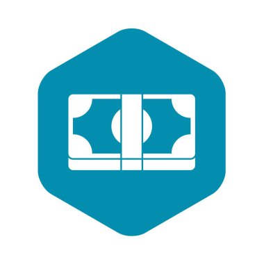 Paketlenmiş dolar para simgesi, basit tarzı