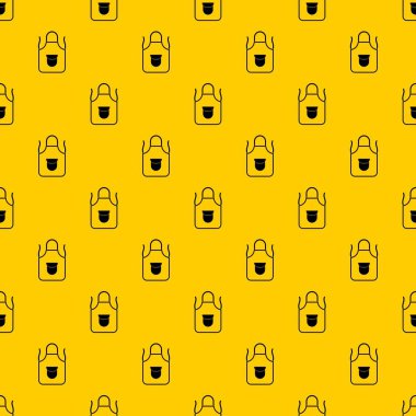 Önlük ile cep tasarlamak vektör