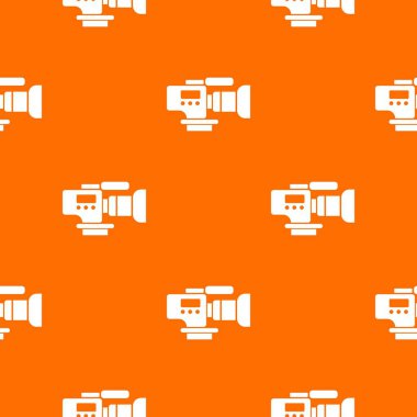 TV kamera desen vektör turuncu