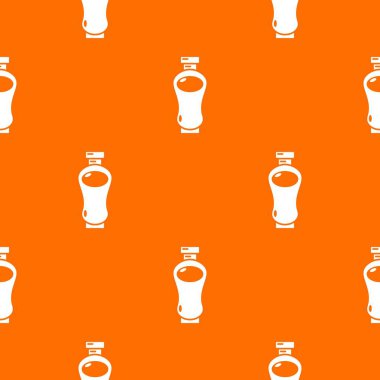 Parfüm şişesi glamour model vektör turuncu